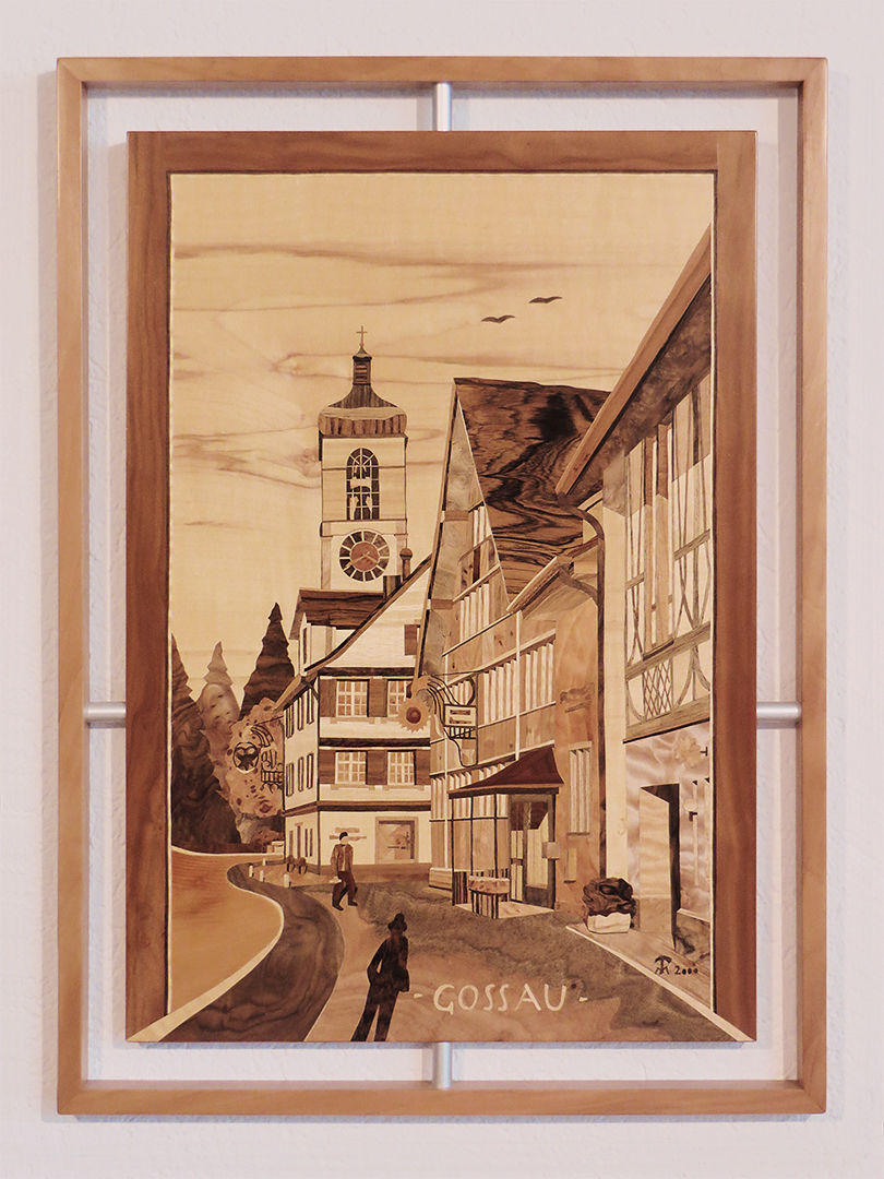 Bild Gossau Intarsie Thomas Moser Bild Gossau Intarsie Thomas Moser