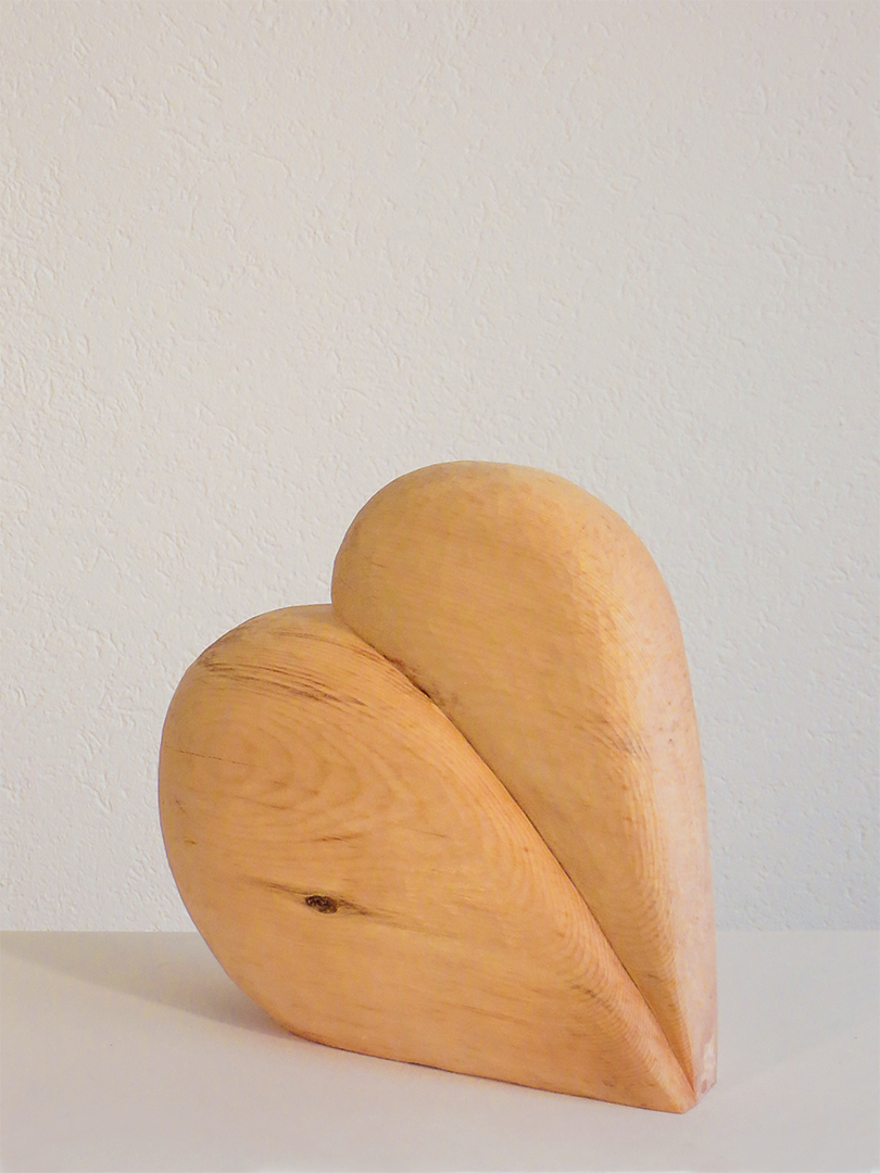 «Ohne Titel» Thomas Moser Skulptur aus Holz